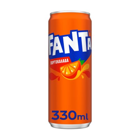 FANTA Πορτοκαλάδα με Ανθρακικό 330ml