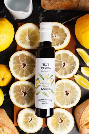 Seacrets Inspirations Extra Virgin olive oil Lemon infused 250 ml