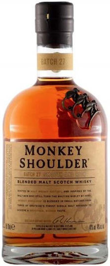 Monkey Shoulder  Whisky Σκωτίας Blended Malt  40% 700ml