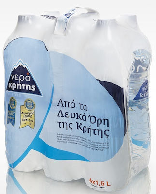 Νερα Κρήτης Φυσικο Μεταλλικο Νερό 6x1.5lt