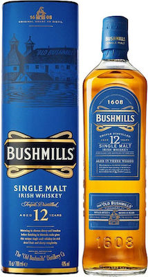 Bushmills Ουίσκι Ιρλανδίας Single Malt 12 Ετών 700ml