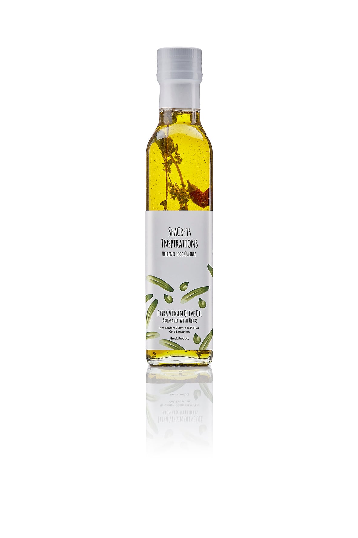 Seacrets Inspirations Extra Virgin Aromatic Olive Oil With Herbs 250 ml
