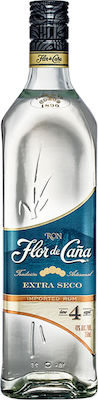 FLOR DE CANA 4 Y.O. EXTRA SECO 40%  700ml