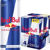 RED BULL ENERGY DRINK 4X250ML